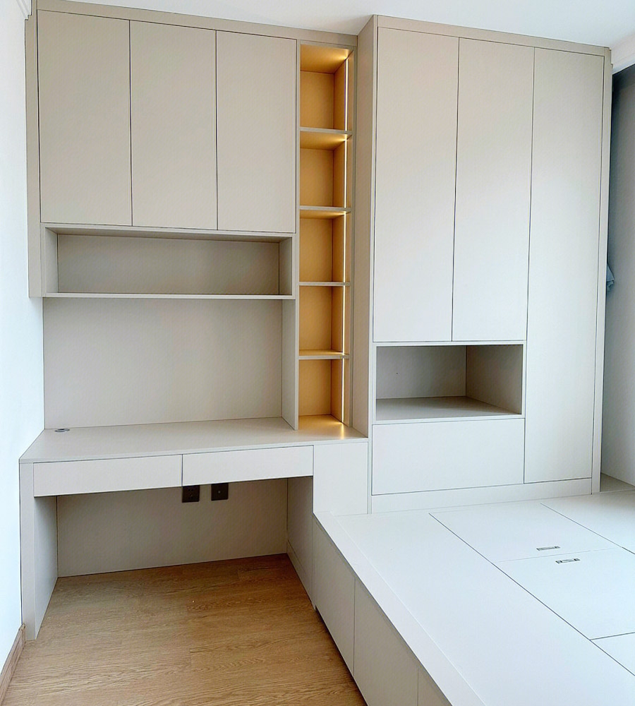 The way of small apartment survival - hidden storage!
